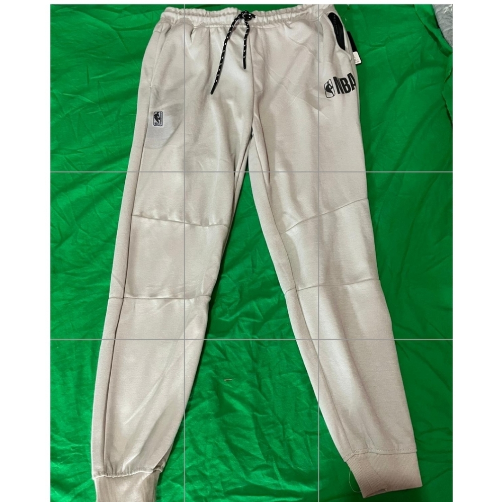 Men's NBA Pants Elastic Waist Athletic Pants Size Large